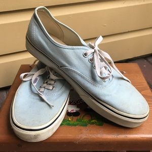 Lite blue Vans